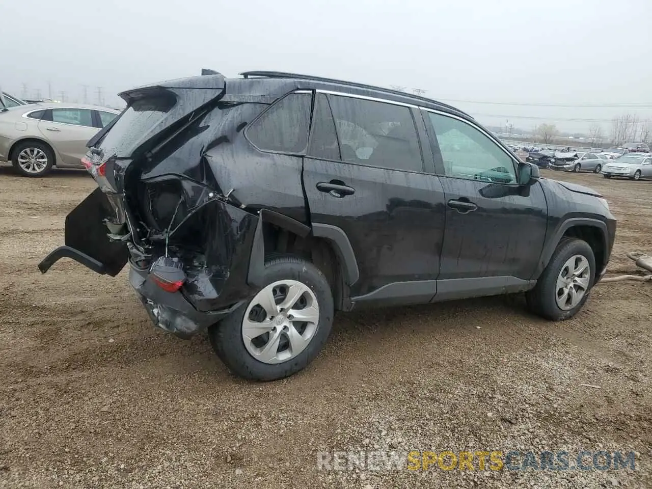 3 Фотография поврежденного автомобиля 2T3F1RFVXMW207074 TOYOTA RAV4 2021