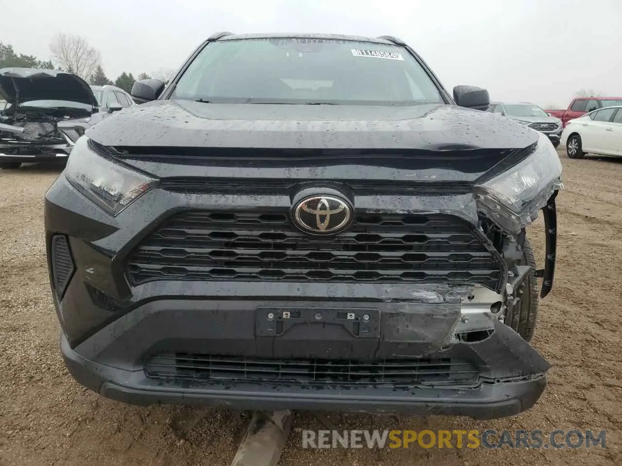 5 Фотография поврежденного автомобиля 2T3F1RFVXMW207074 TOYOTA RAV4 2021