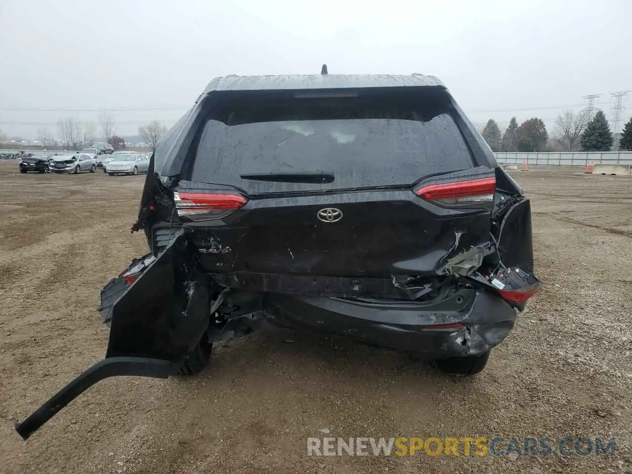 6 Фотография поврежденного автомобиля 2T3F1RFVXMW207074 TOYOTA RAV4 2021