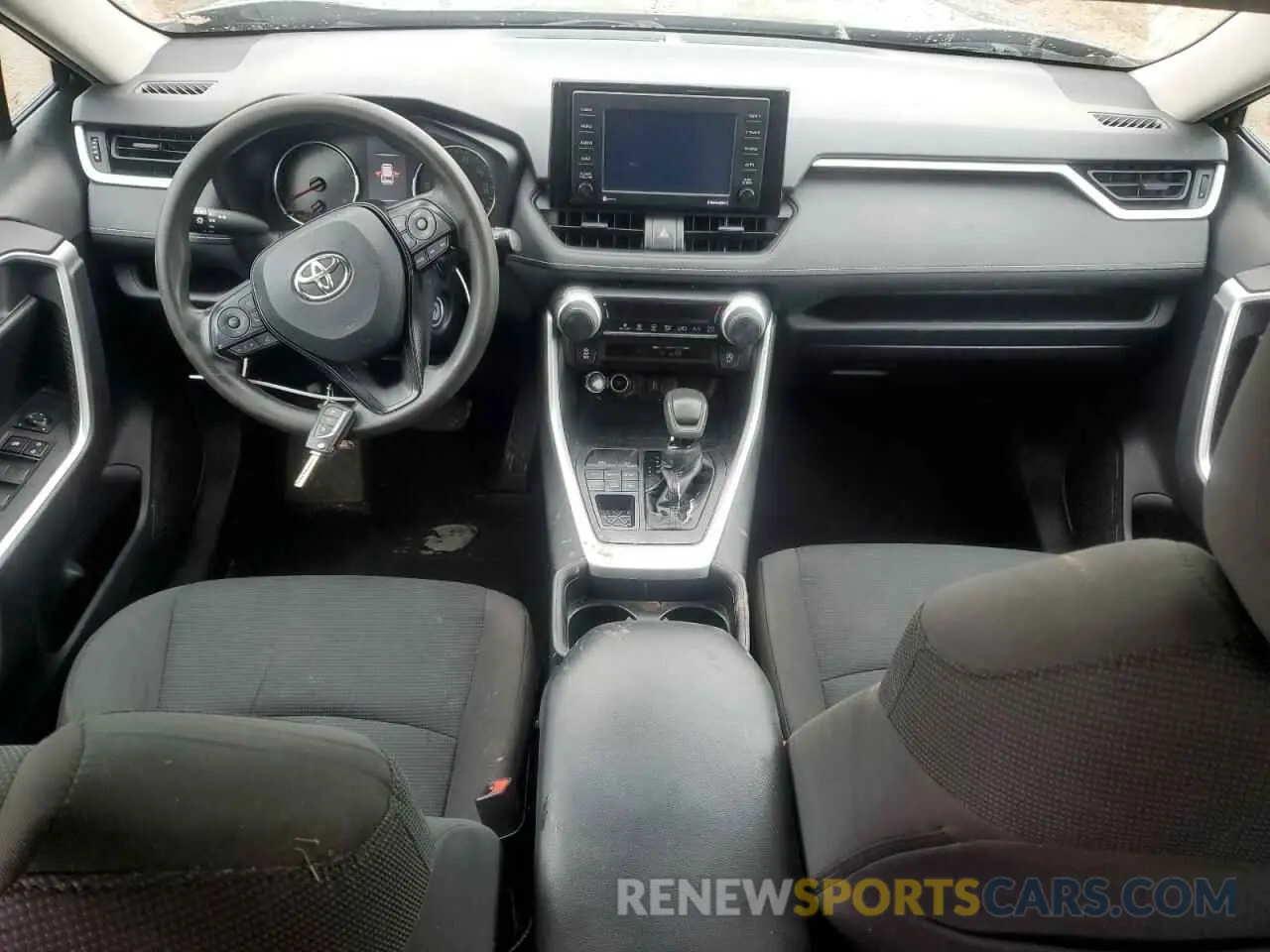 8 Фотография поврежденного автомобиля 2T3F1RFVXMW207074 TOYOTA RAV4 2021