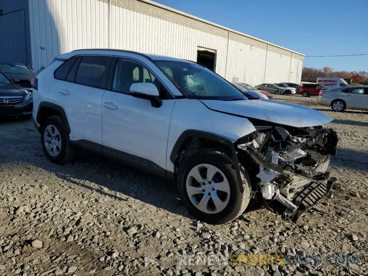 4 Фотография поврежденного автомобиля 2T3G1RFV0MC145934 TOYOTA RAV4 2021