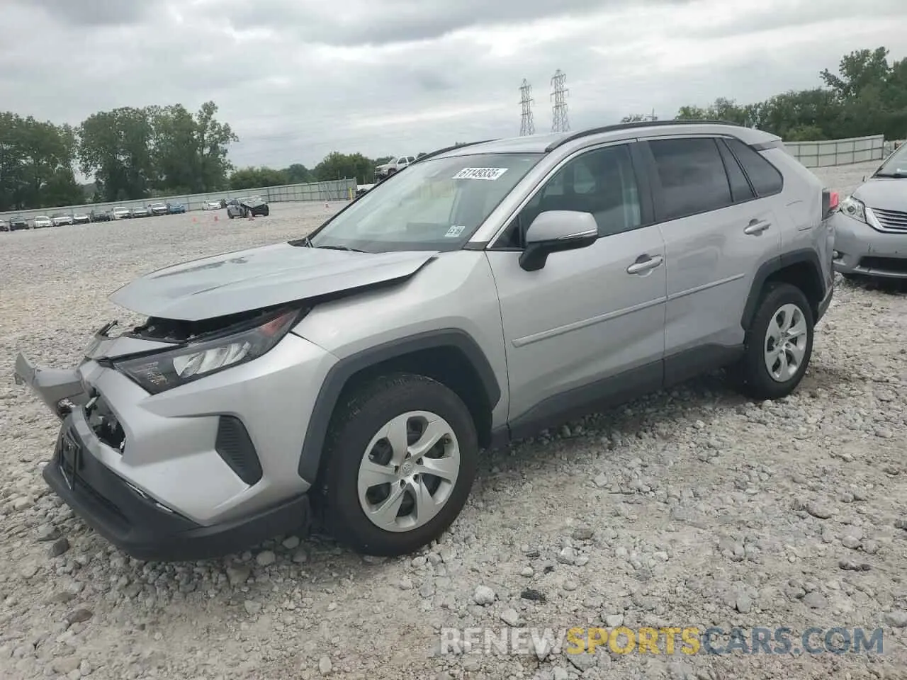 1 Photograph of a damaged car 2T3G1RFV0MC160823 TOYOTA RAV4 2021