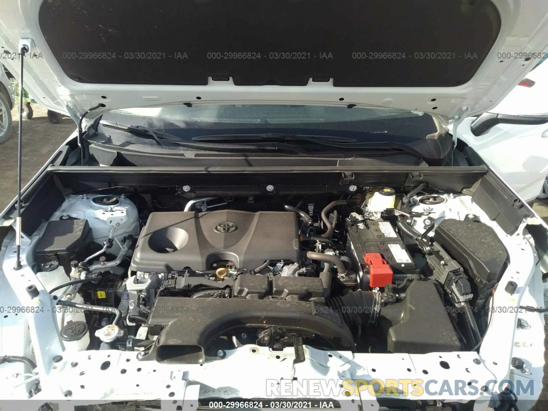 10 Фотография поврежденного автомобиля 2T3G1RFV0MW171108 TOYOTA RAV4 2021