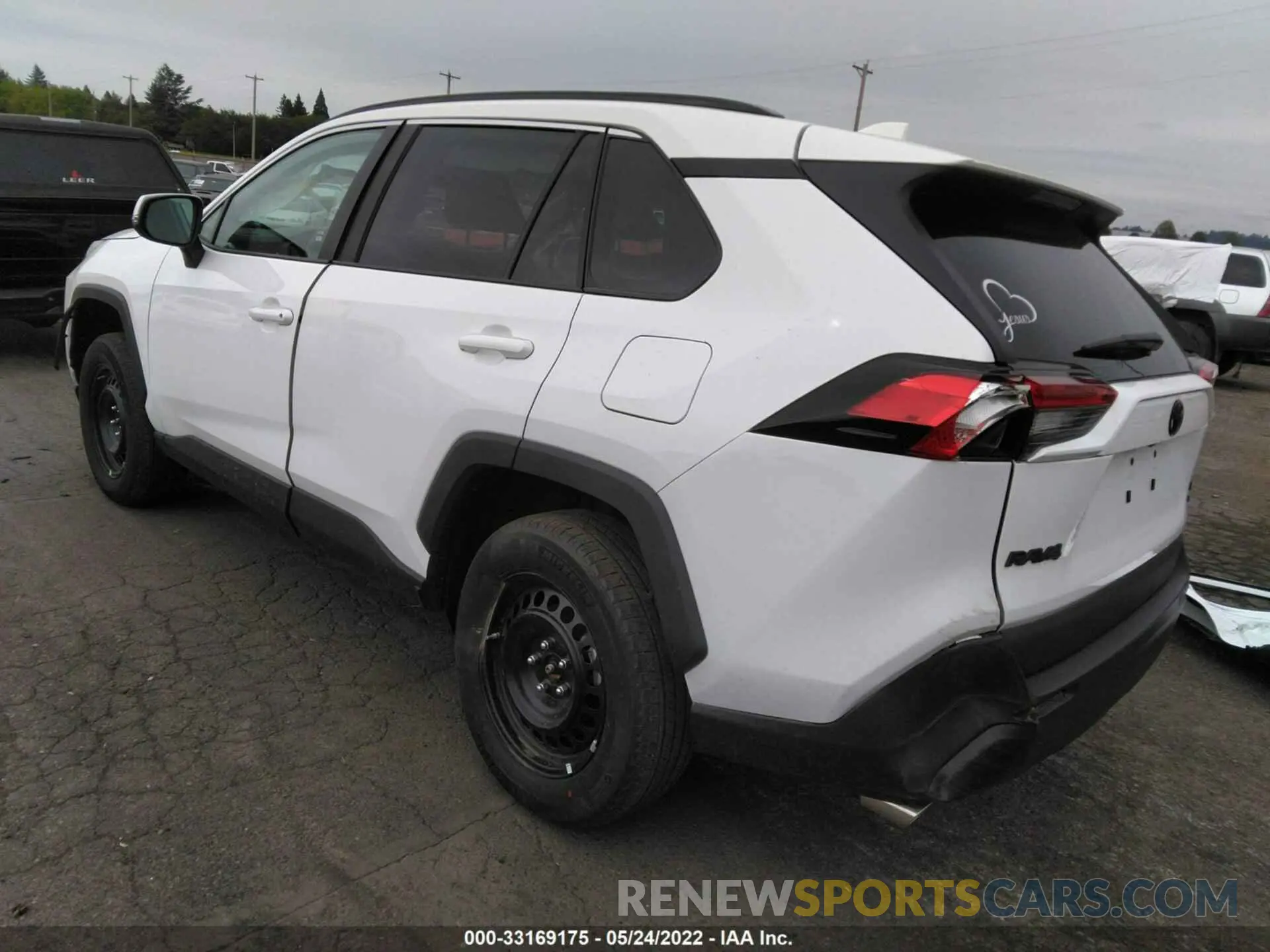 3 Photograph of a damaged car 2T3G1RFV0MW240556 TOYOTA RAV4 2021