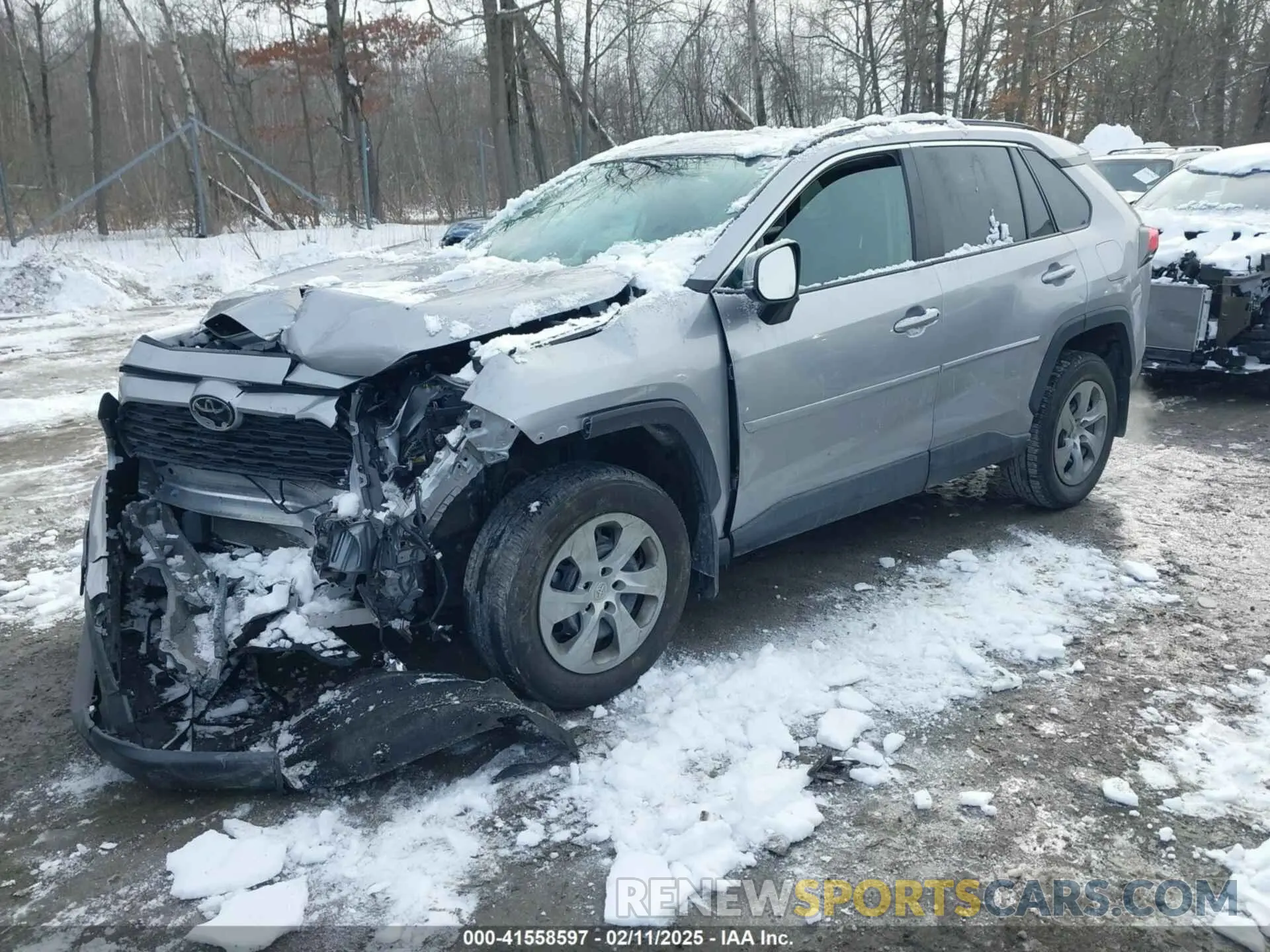 2 Photograph of a damaged car 2T3G1RFV1MC194821 TOYOTA RAV4 2021