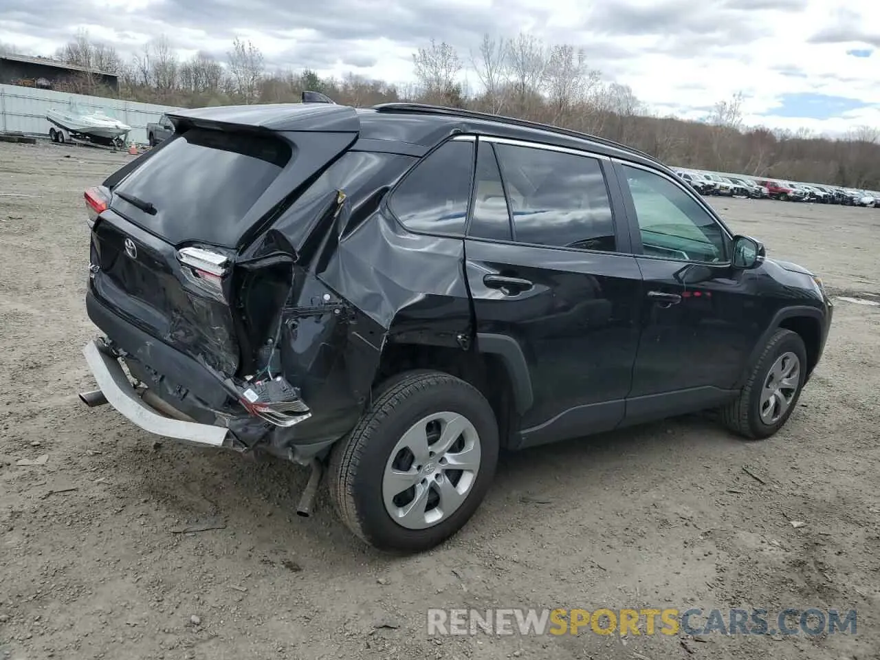 3 Фотография поврежденного автомобиля 2T3G1RFV1MC252300 TOYOTA RAV4 2021