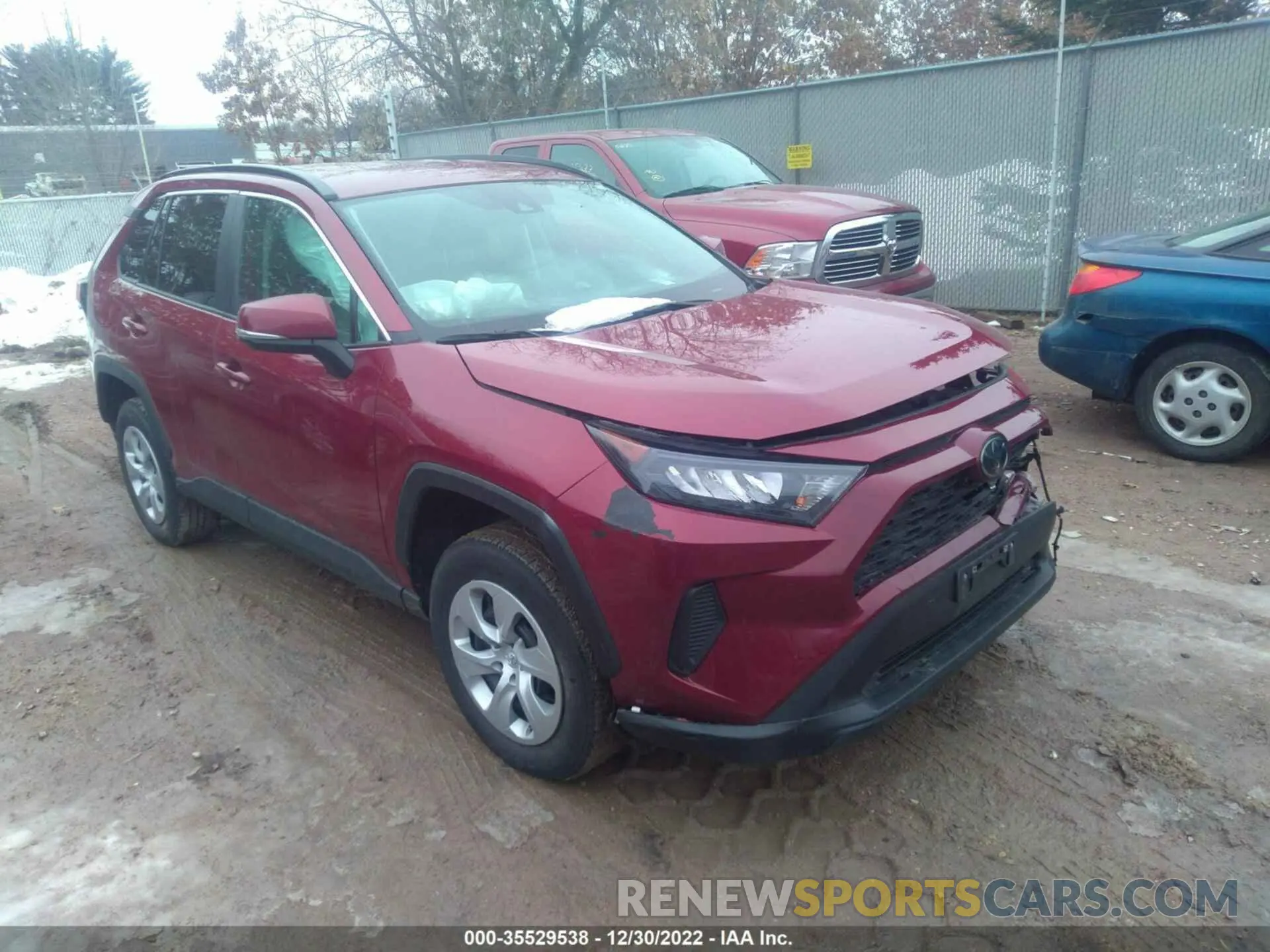 1 Фотография поврежденного автомобиля 2T3G1RFV2MC142484 TOYOTA RAV4 2021