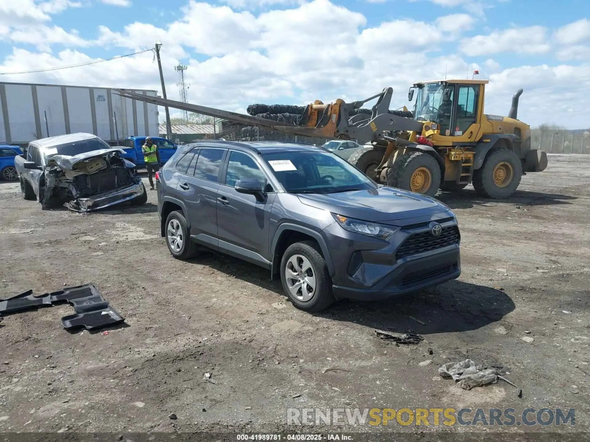 1 Фотография поврежденного автомобиля 2T3G1RFV2MW145562 TOYOTA RAV4 2021