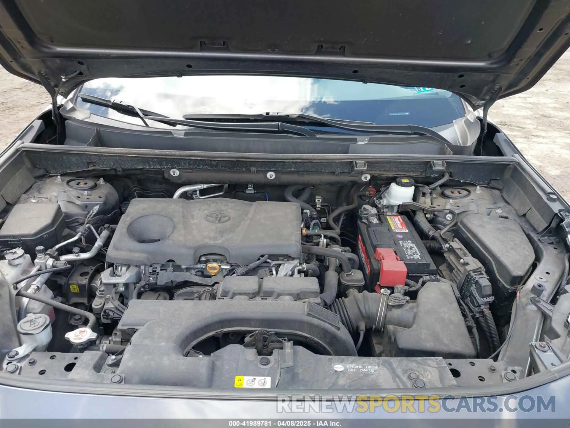 10 Фотография поврежденного автомобиля 2T3G1RFV2MW145562 TOYOTA RAV4 2021
