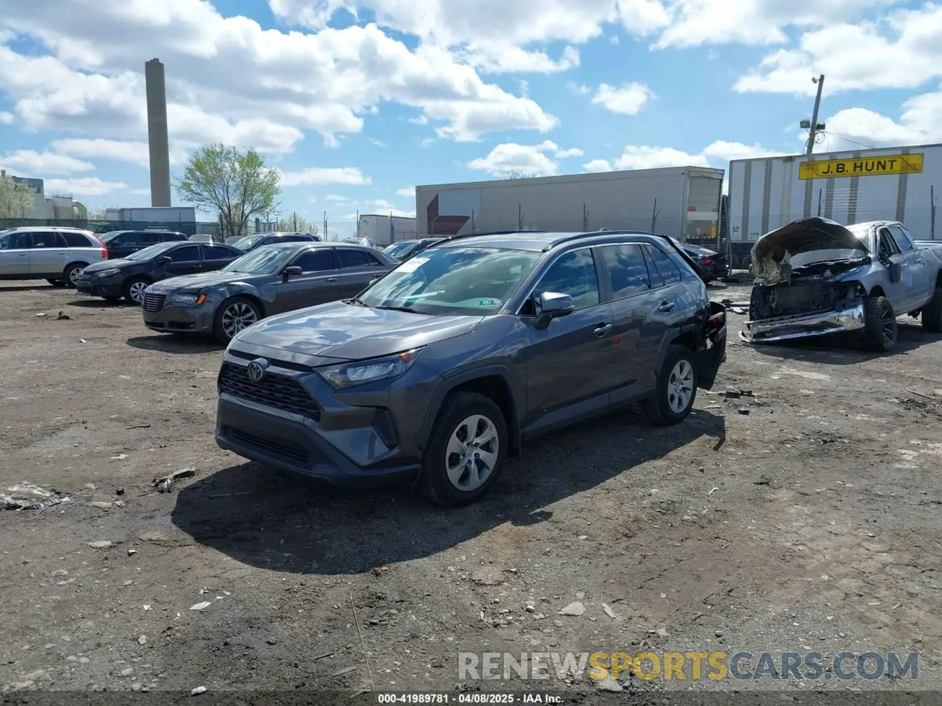 2 Фотография поврежденного автомобиля 2T3G1RFV2MW145562 TOYOTA RAV4 2021