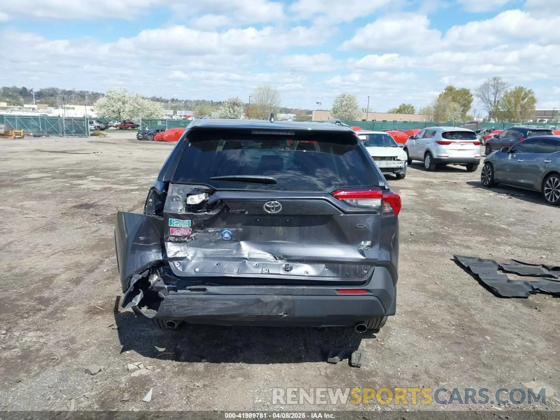 6 Фотография поврежденного автомобиля 2T3G1RFV2MW145562 TOYOTA RAV4 2021