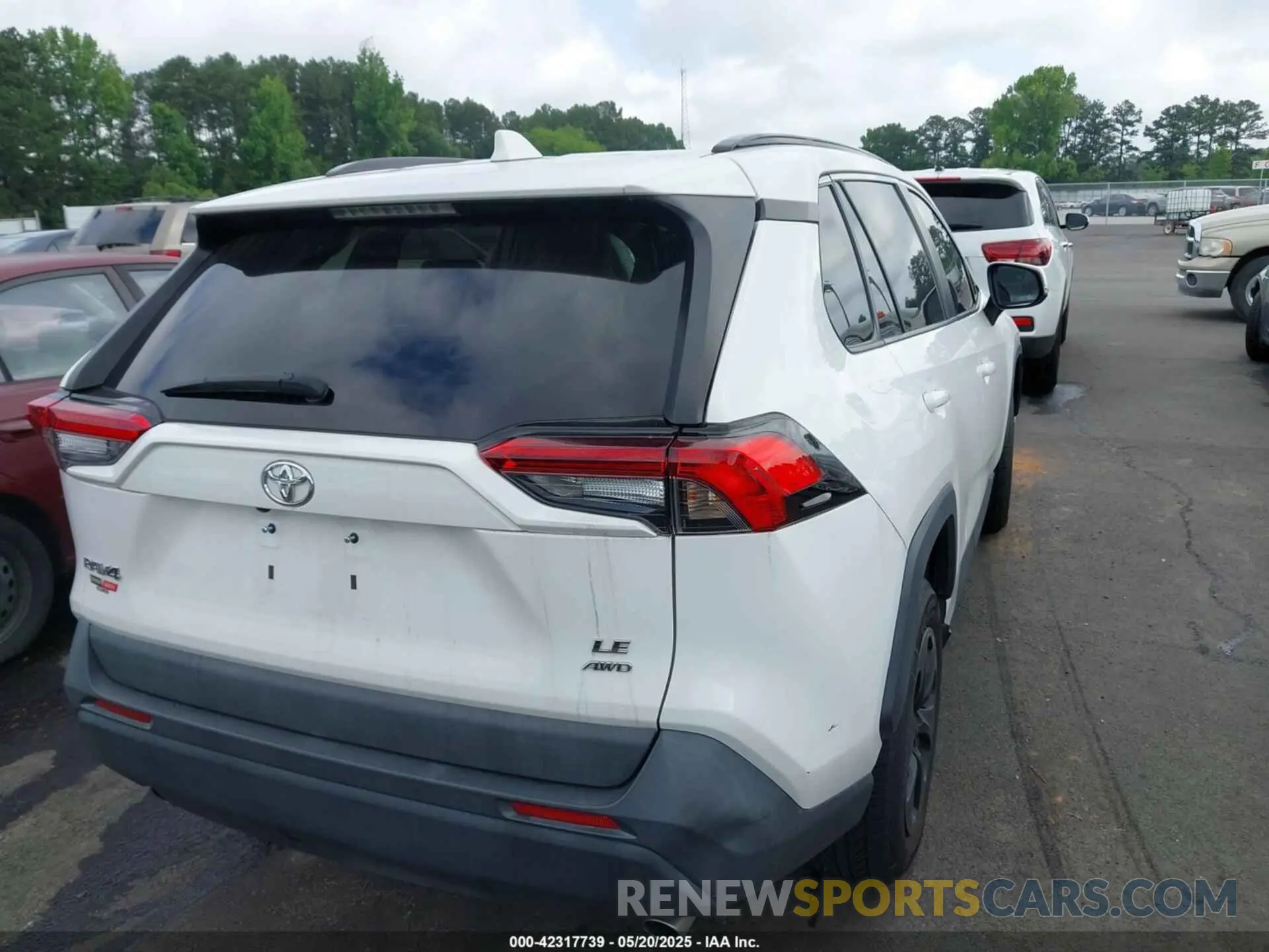 4 Фотография поврежденного автомобиля 2T3G1RFV3MC170262 TOYOTA RAV4 2021