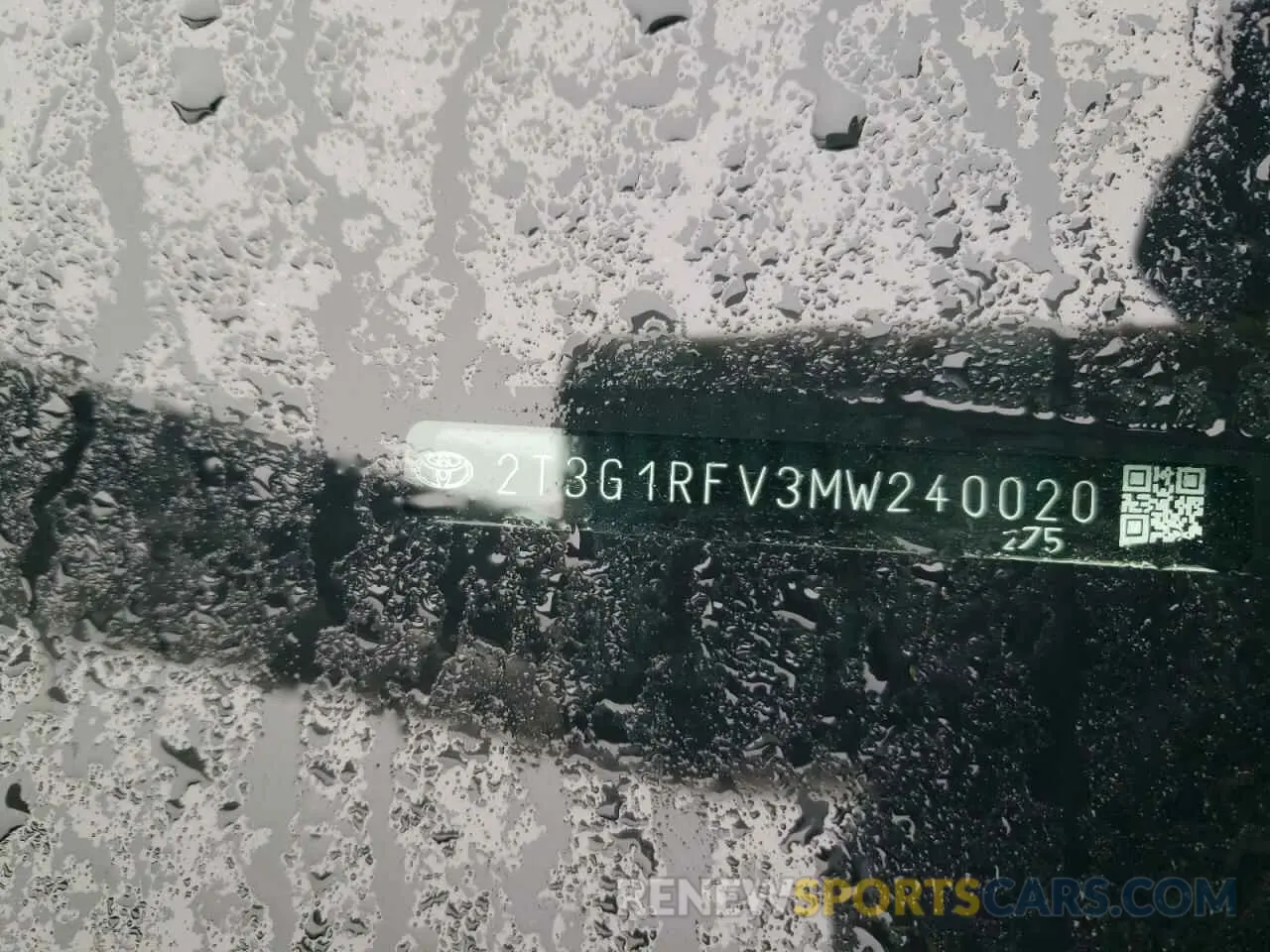 15 Фотография поврежденного автомобиля 2T3G1RFV3MW240020 TOYOTA RAV4 2021