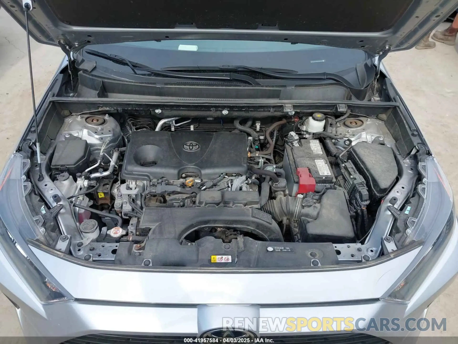 10 Фотография поврежденного автомобиля 2T3G1RFV4MC162946 TOYOTA RAV4 2021