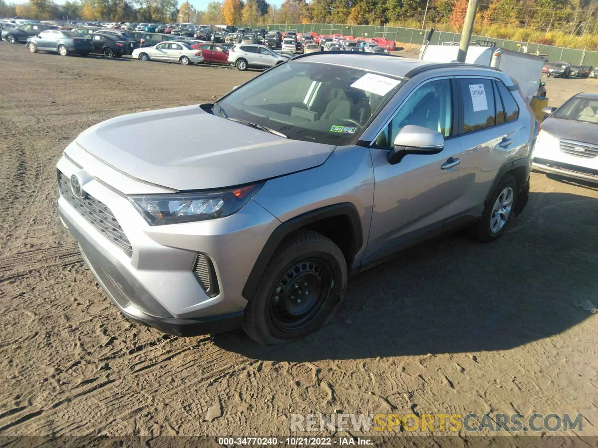 2 Фотография поврежденного автомобиля 2T3G1RFV4MC251917 TOYOTA RAV4 2021