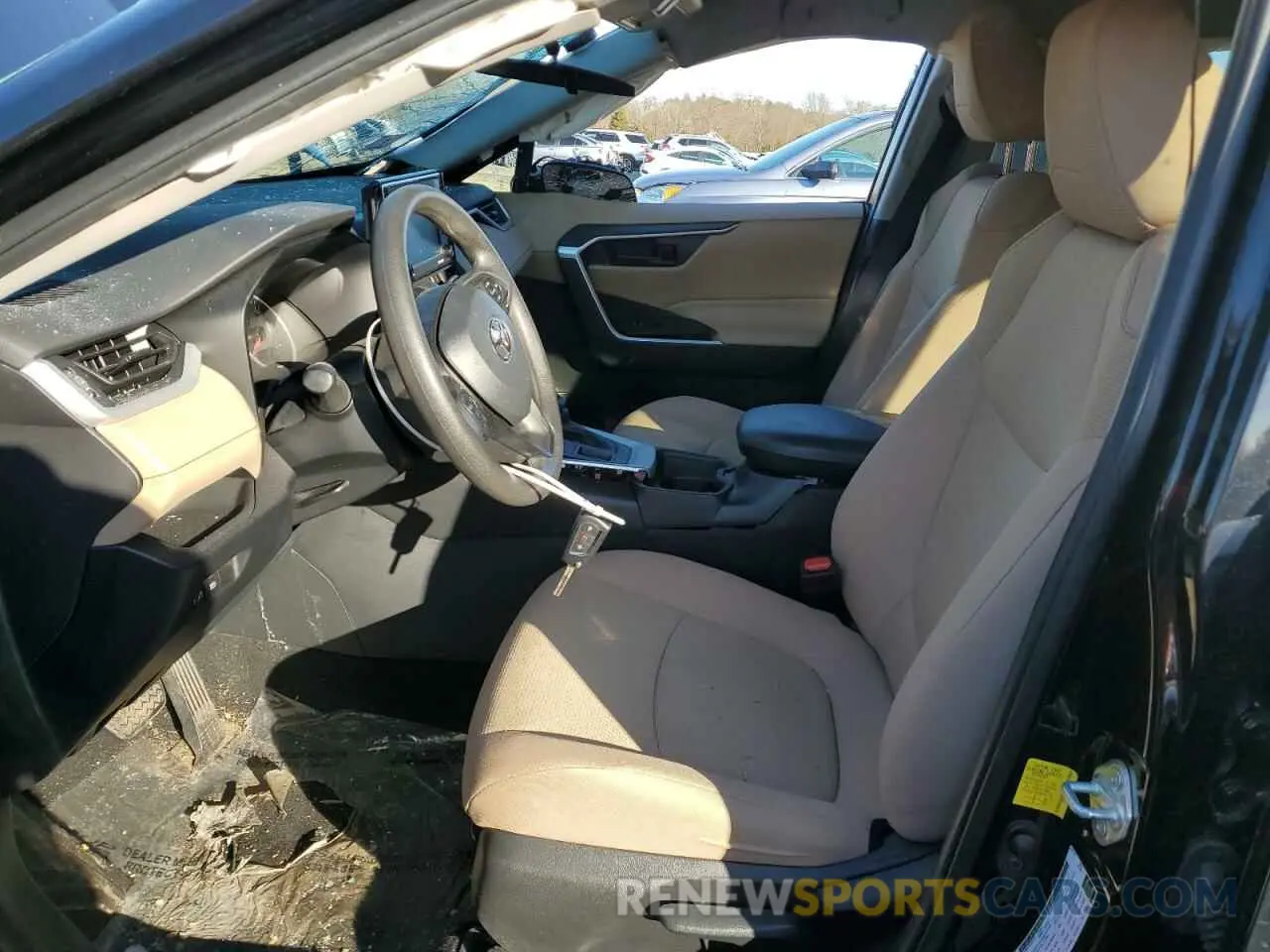 7 Фотография поврежденного автомобиля 2T3G1RFV4MW224263 TOYOTA RAV4 2021