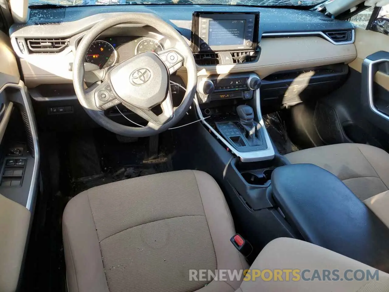8 Фотография поврежденного автомобиля 2T3G1RFV4MW224263 TOYOTA RAV4 2021
