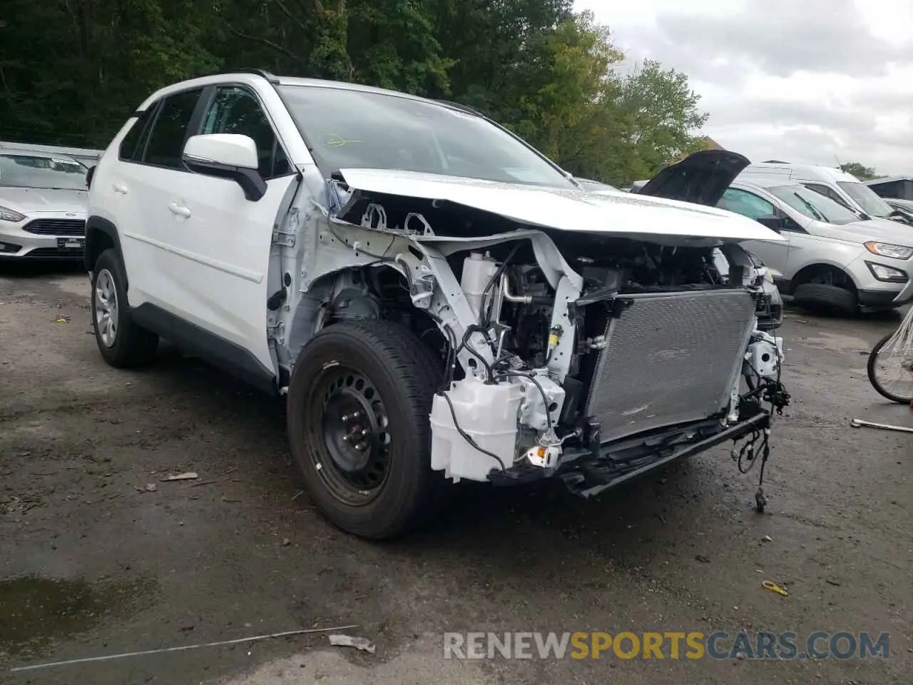 1 Фотография поврежденного автомобиля 2T3G1RFV5MW216169 TOYOTA RAV4 2021