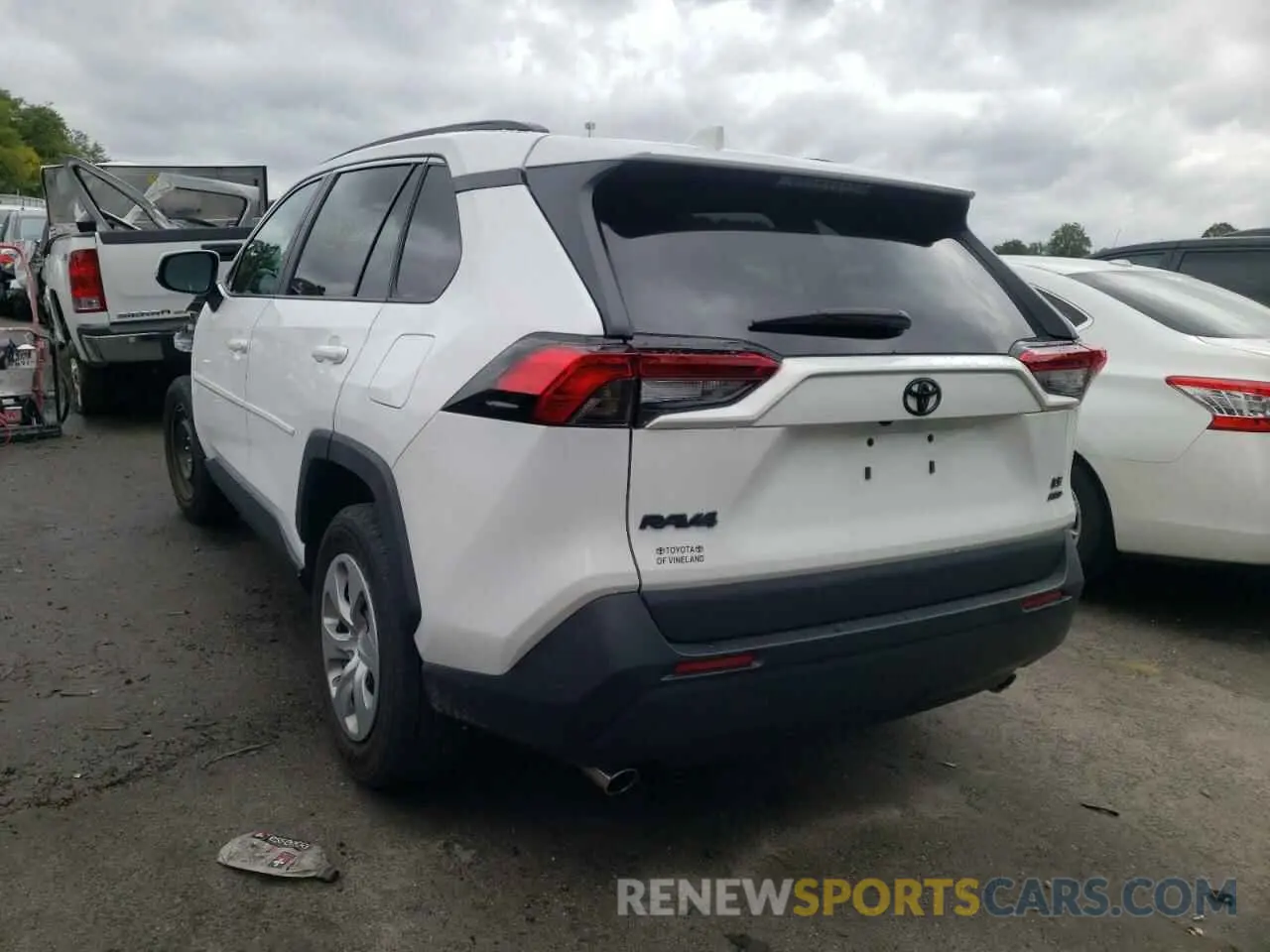 3 Фотография поврежденного автомобиля 2T3G1RFV5MW216169 TOYOTA RAV4 2021