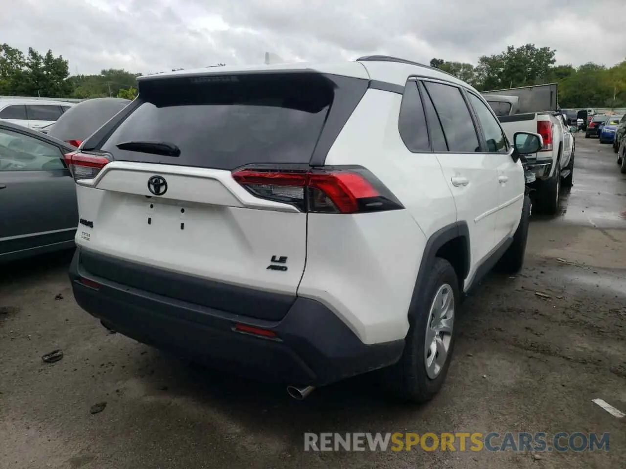 4 Фотография поврежденного автомобиля 2T3G1RFV5MW216169 TOYOTA RAV4 2021