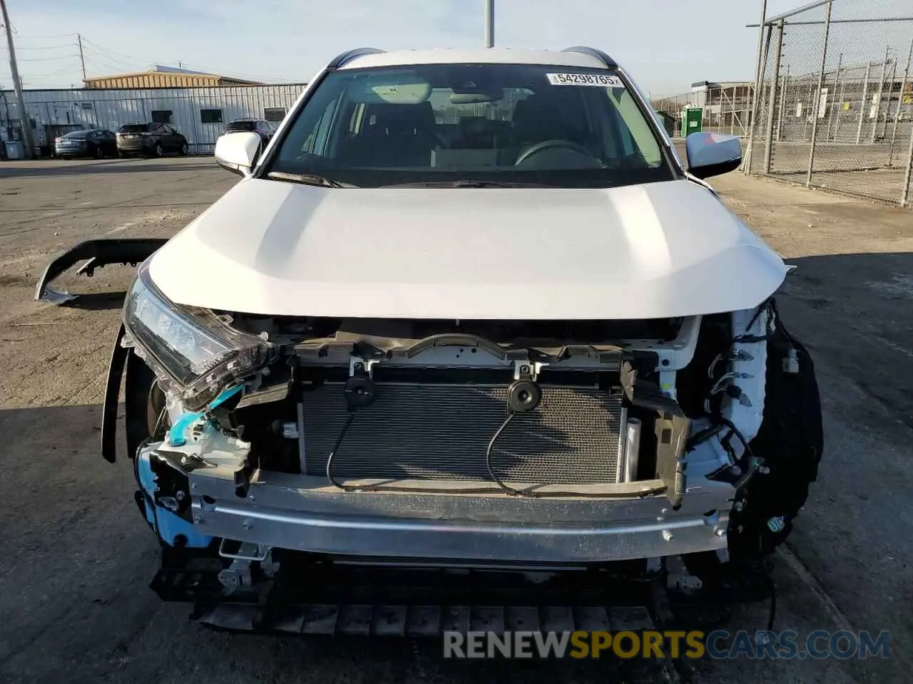 5 Фотография поврежденного автомобиля 2T3G1RFV6MC181708 TOYOTA RAV4 2021