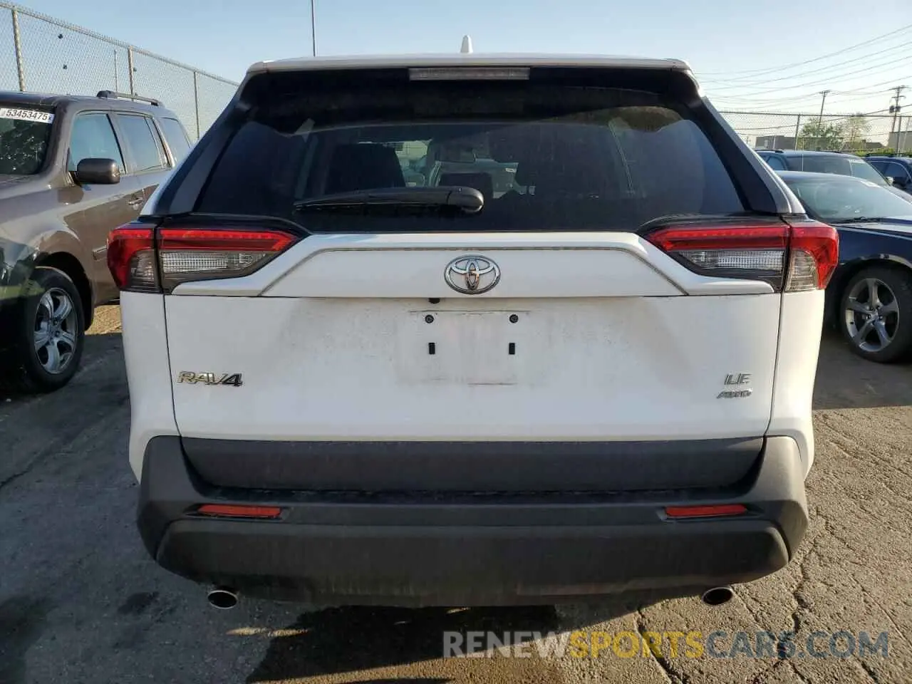 6 Фотография поврежденного автомобиля 2T3G1RFV6MC181708 TOYOTA RAV4 2021