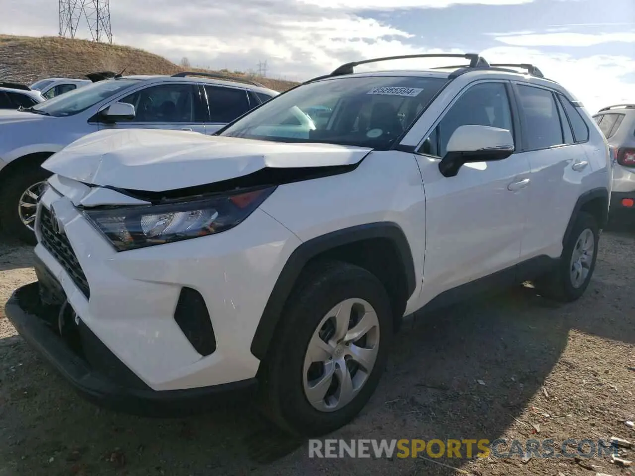 1 Photograph of a damaged car 2T3G1RFV7MC179188 TOYOTA RAV4 2021