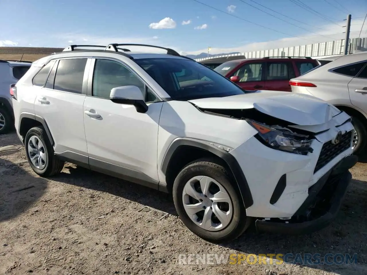 4 Photograph of a damaged car 2T3G1RFV7MC179188 TOYOTA RAV4 2021