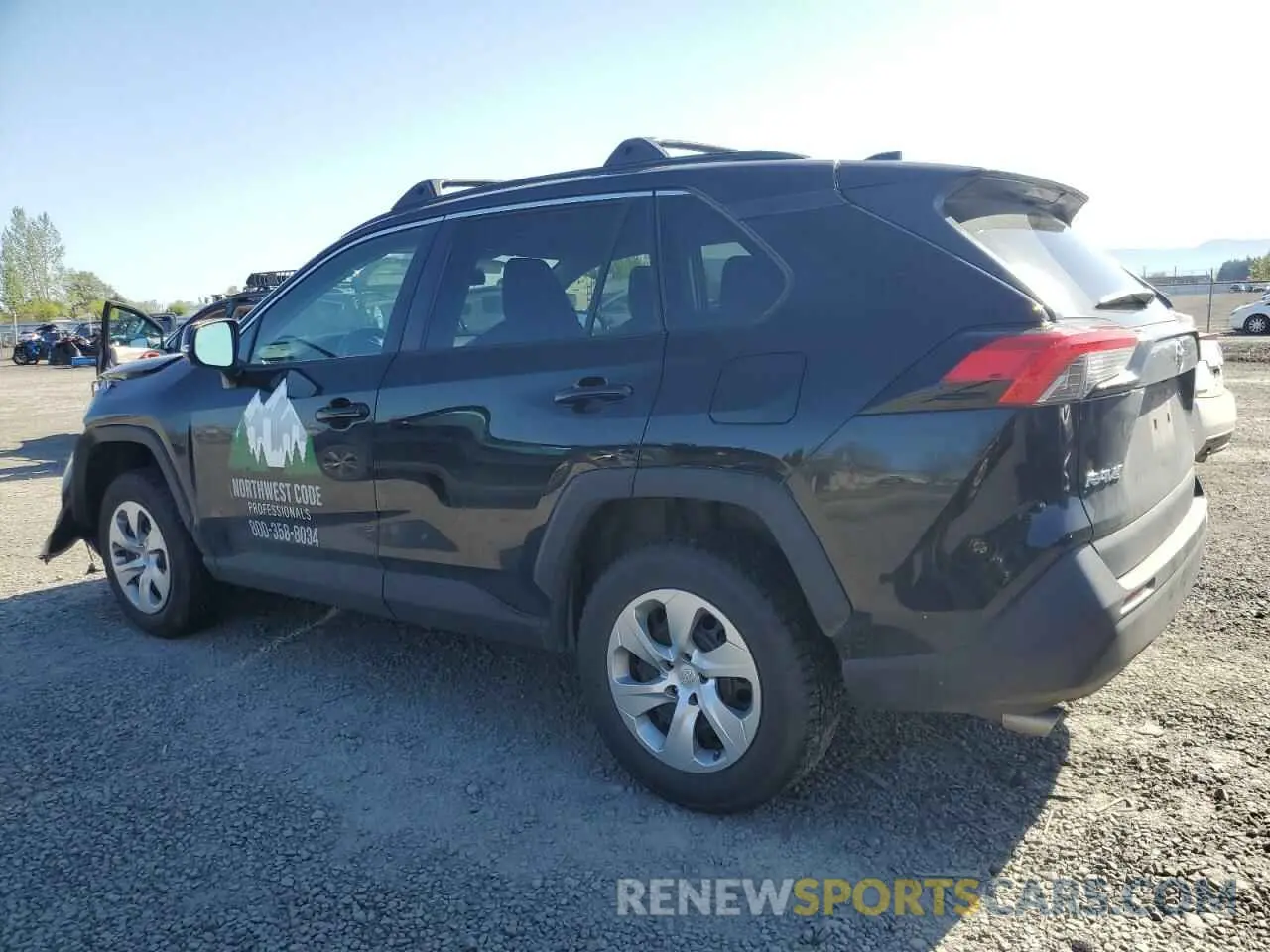 2 Photograph of a damaged car 2T3G1RFV7MC209919 TOYOTA RAV4 2021