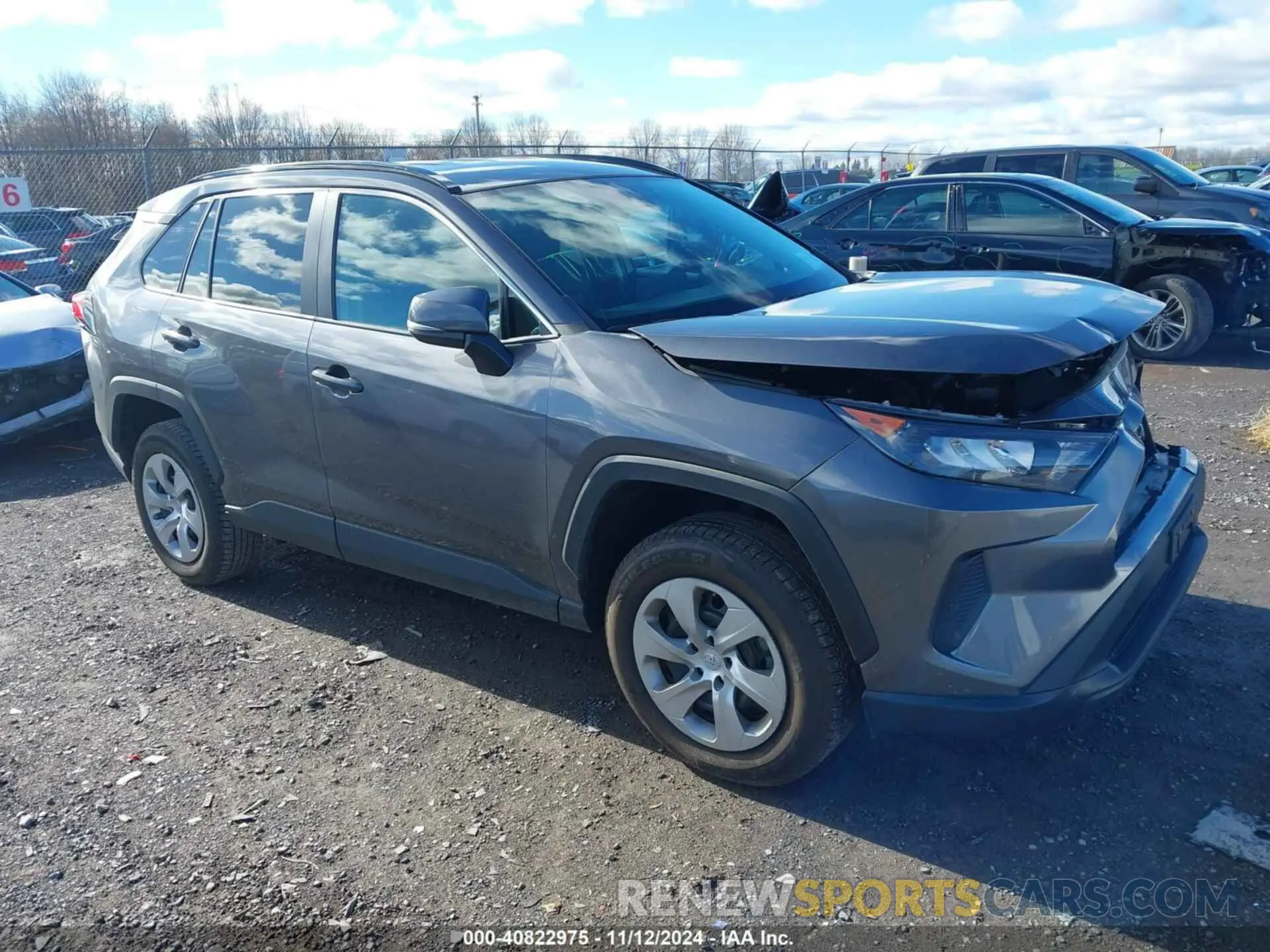 1 Photograph of a damaged car 2T3G1RFV7MC252317 TOYOTA RAV4 2021