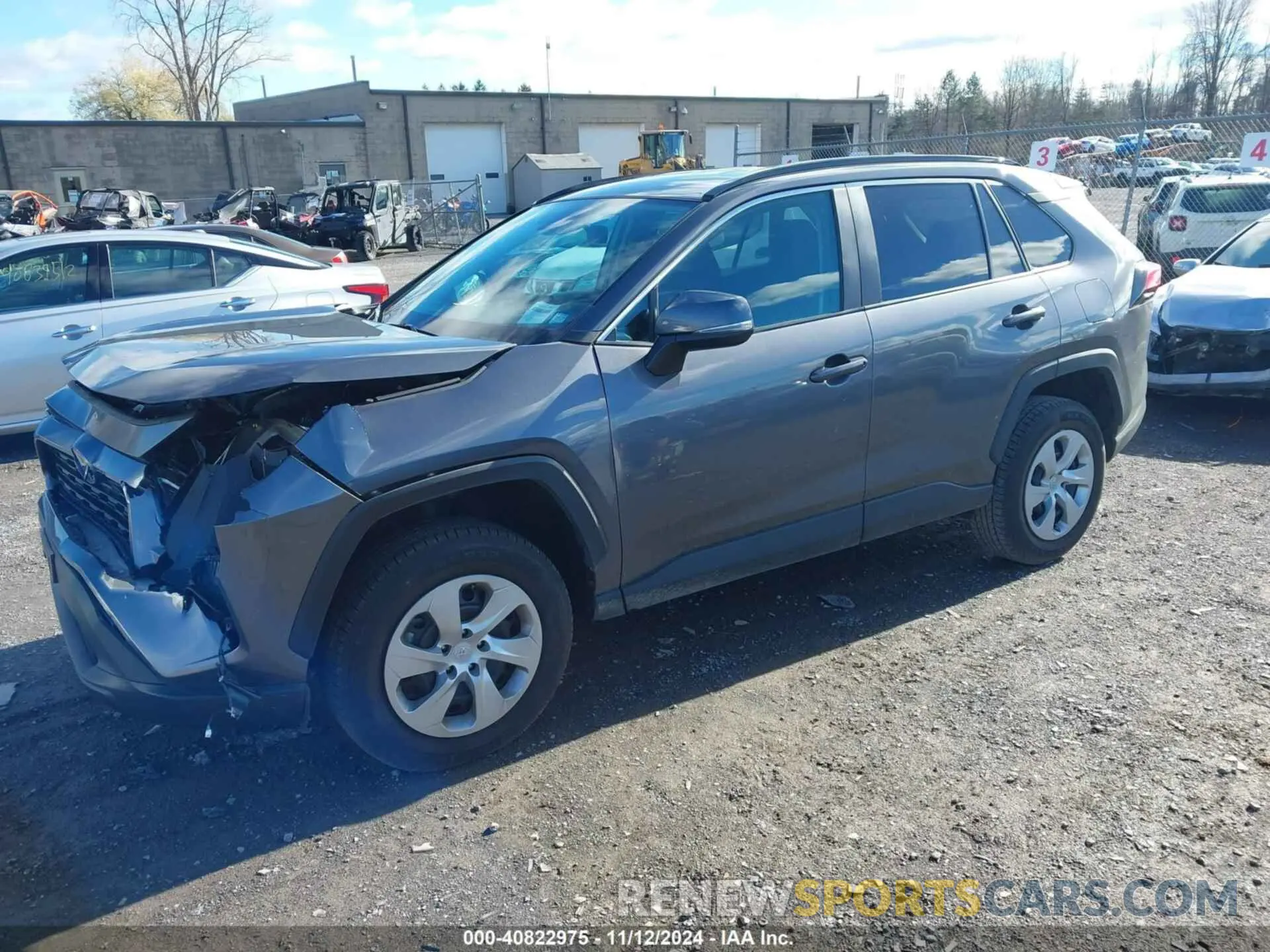 2 Photograph of a damaged car 2T3G1RFV7MC252317 TOYOTA RAV4 2021