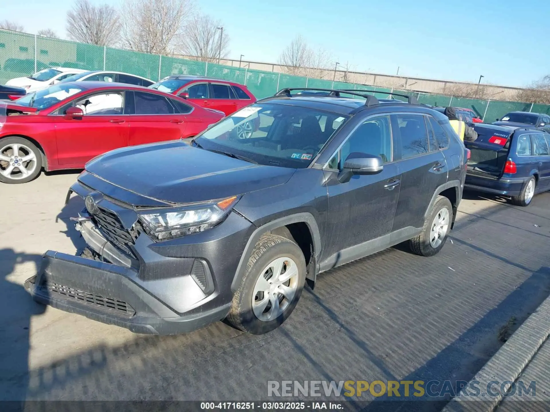 2 Photograph of a damaged car 2T3G1RFV8MC163940 TOYOTA RAV4 2021