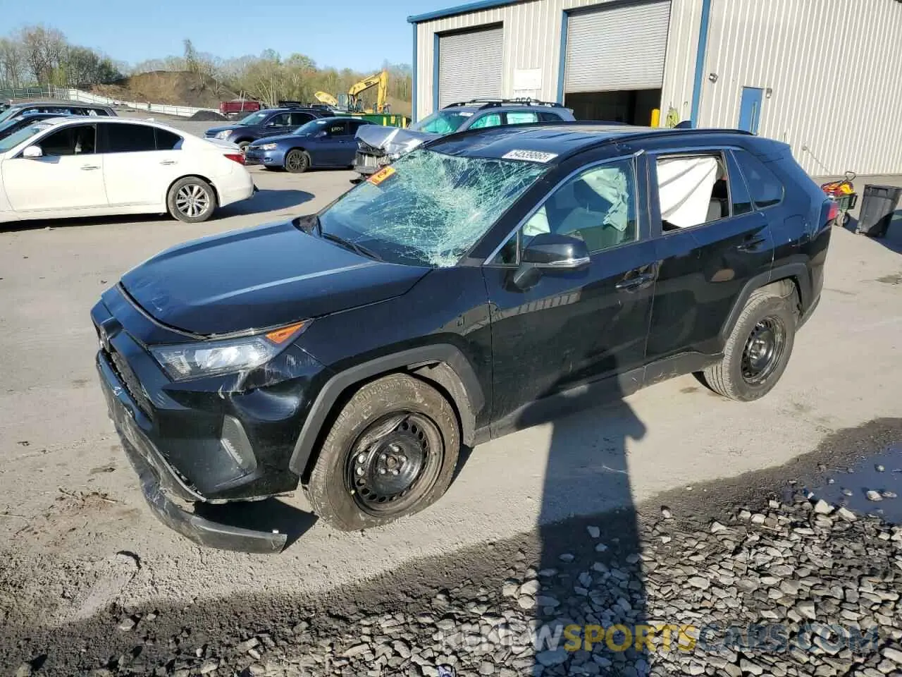 1 Photograph of a damaged car 2T3G1RFV9MC189379 TOYOTA RAV4 2021