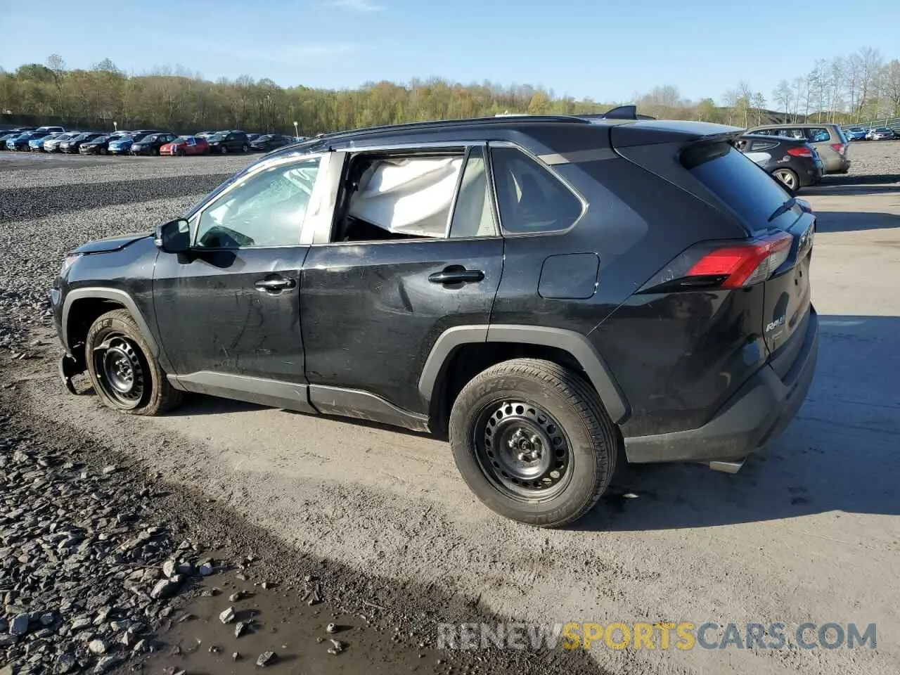 2 Photograph of a damaged car 2T3G1RFV9MC189379 TOYOTA RAV4 2021