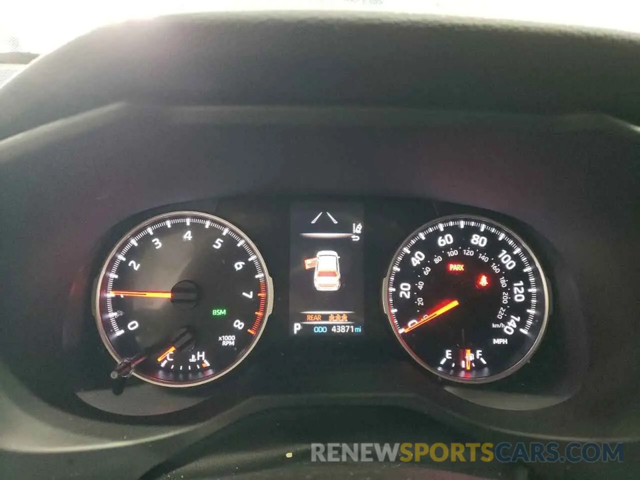 9 Фотография поврежденного автомобиля 2T3G1RFVXMC152647 TOYOTA RAV4 2021