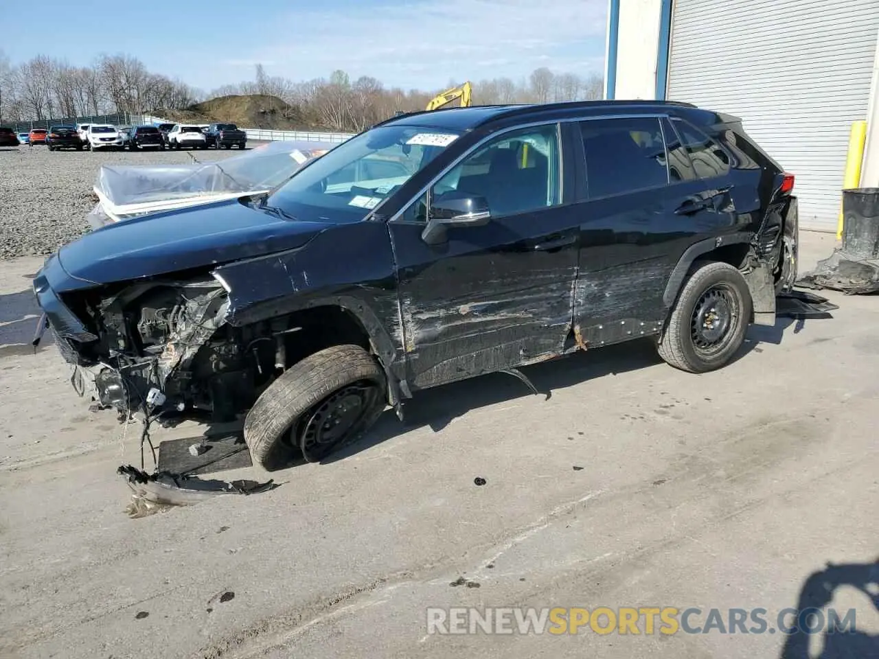 1 Photograph of a damaged car 2T3G1RFVXMC159467 TOYOTA RAV4 2021