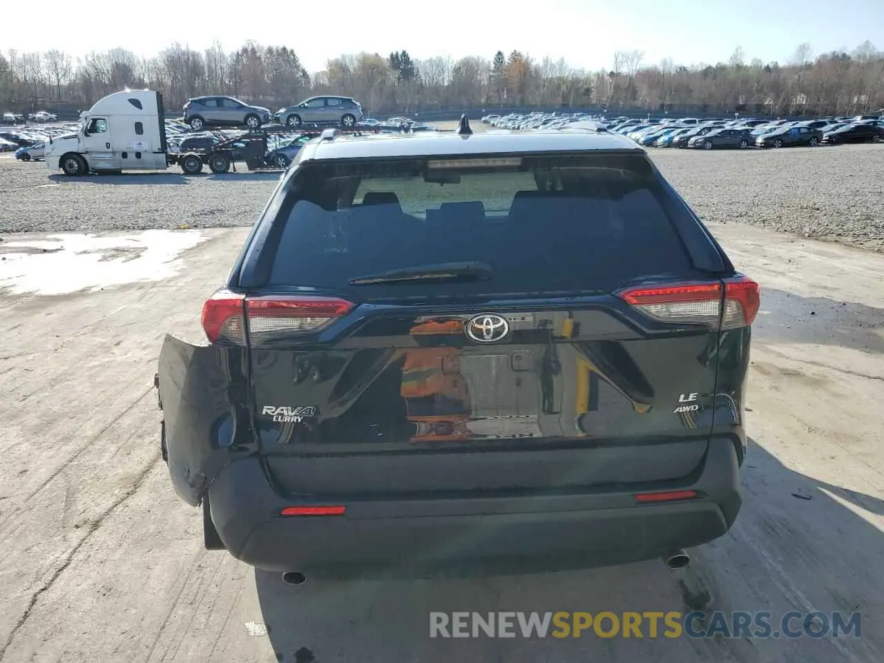 6 Photograph of a damaged car 2T3G1RFVXMC159467 TOYOTA RAV4 2021