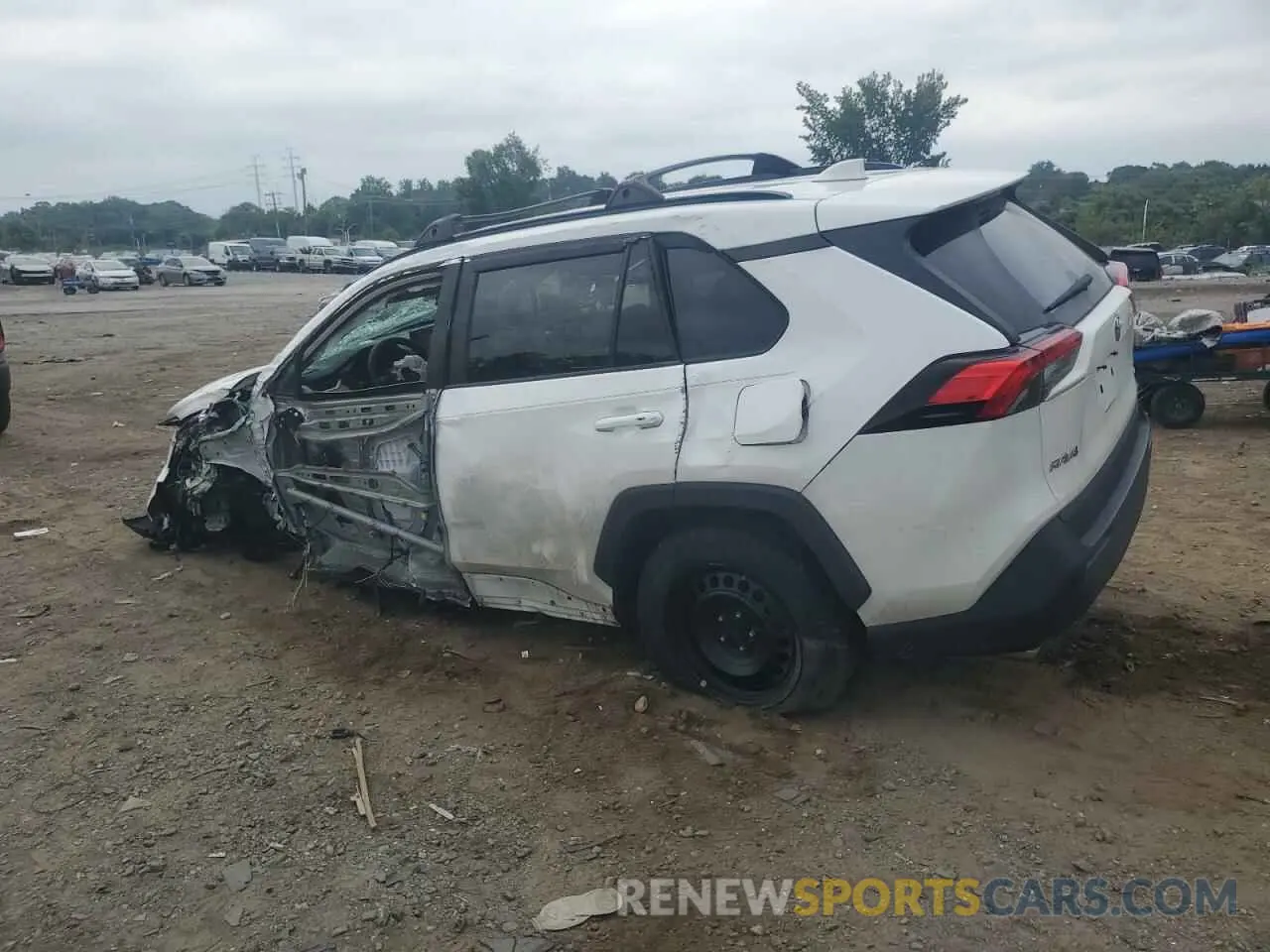 2 Фотография поврежденного автомобиля 2T3G1RFVXMC166869 TOYOTA RAV4 2021