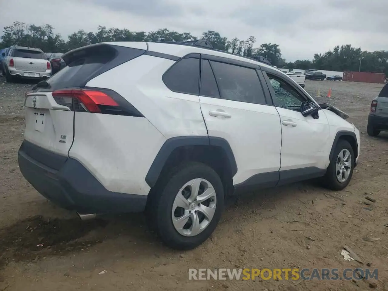 3 Фотография поврежденного автомобиля 2T3G1RFVXMC166869 TOYOTA RAV4 2021