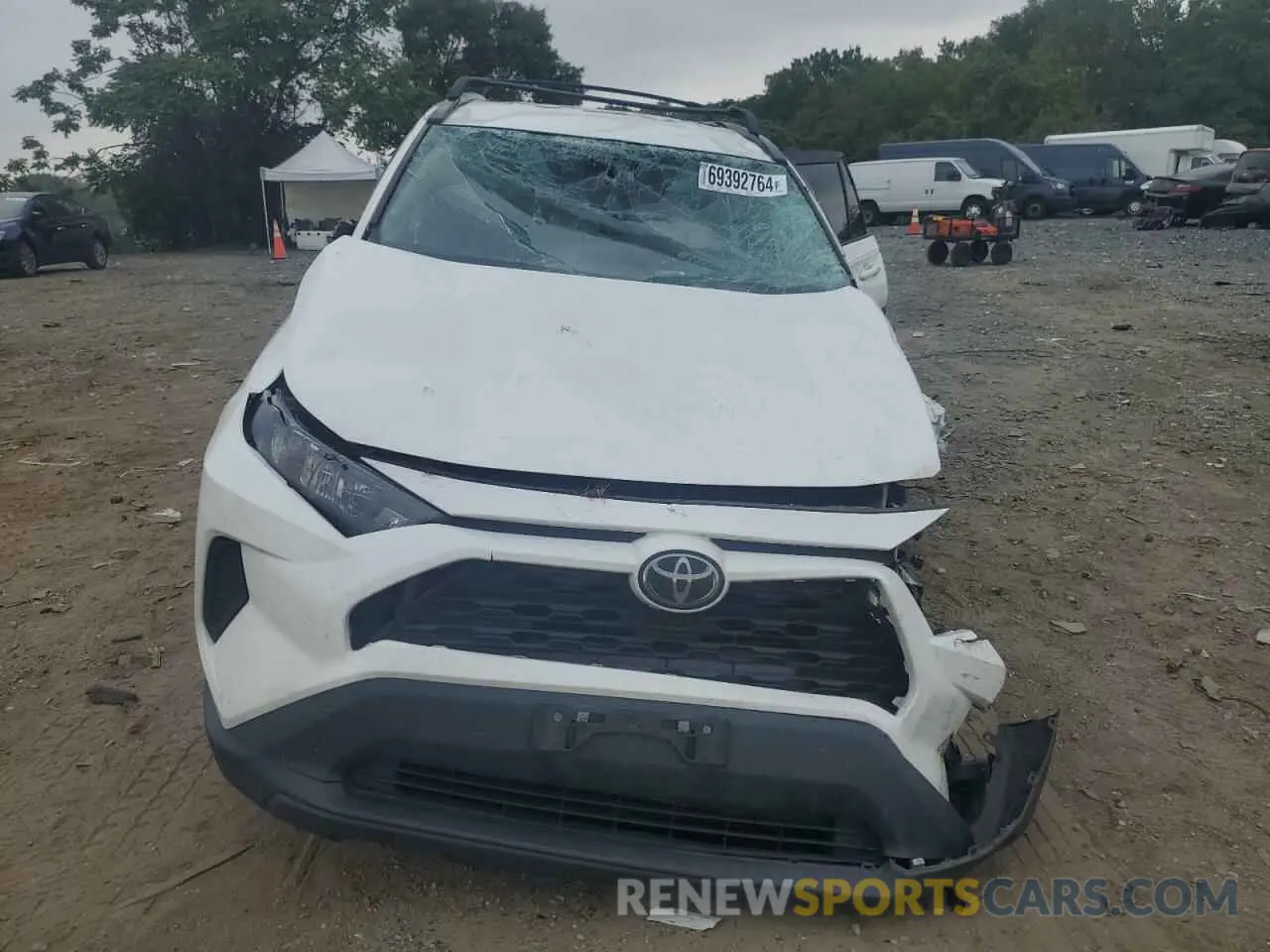 5 Фотография поврежденного автомобиля 2T3G1RFVXMC166869 TOYOTA RAV4 2021