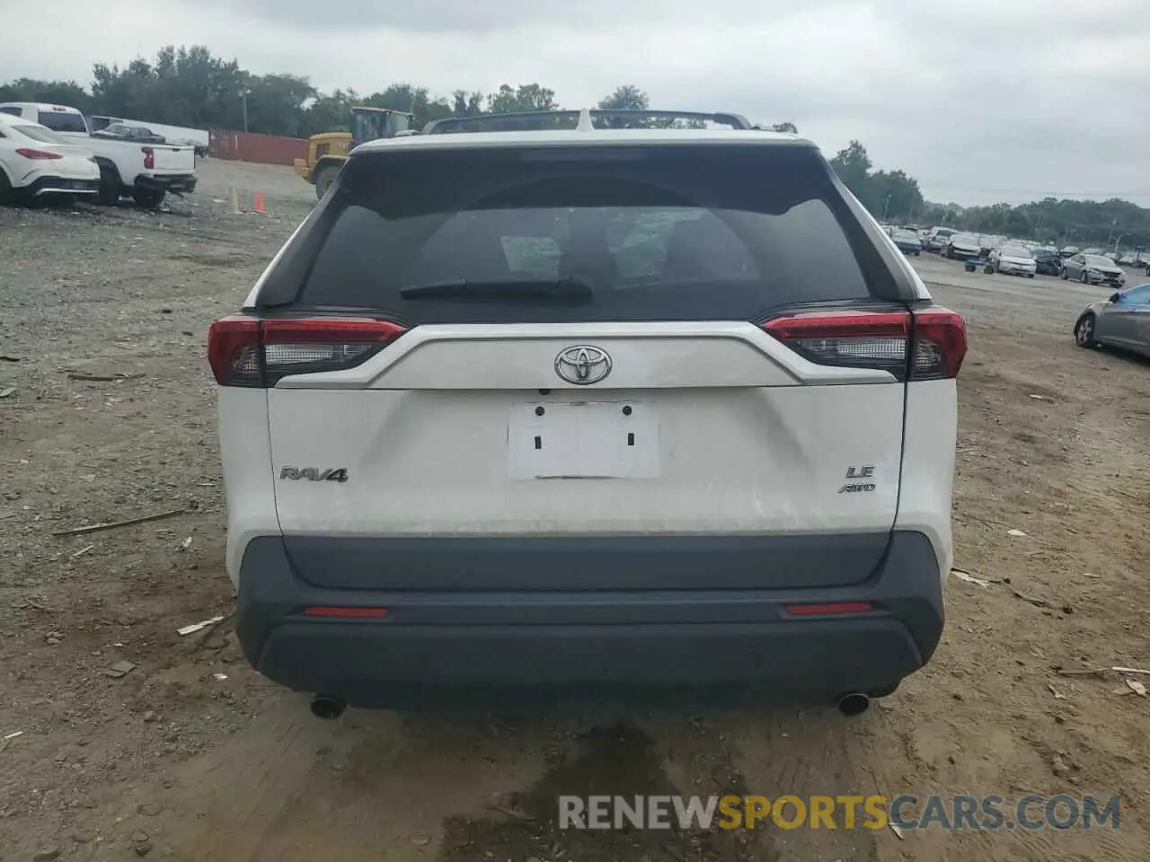 6 Фотография поврежденного автомобиля 2T3G1RFVXMC166869 TOYOTA RAV4 2021