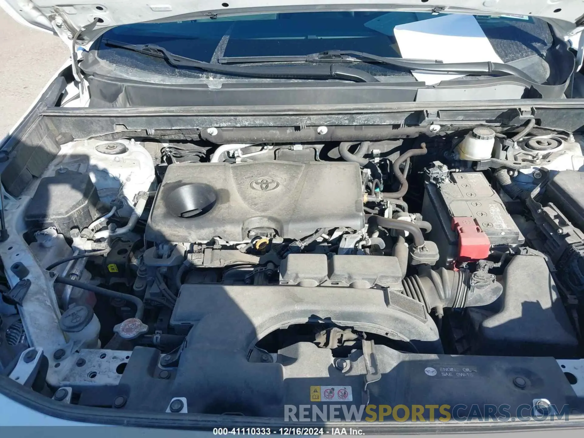 10 Фотография поврежденного автомобиля 2T3G1RFVXMC218274 TOYOTA RAV4 2021