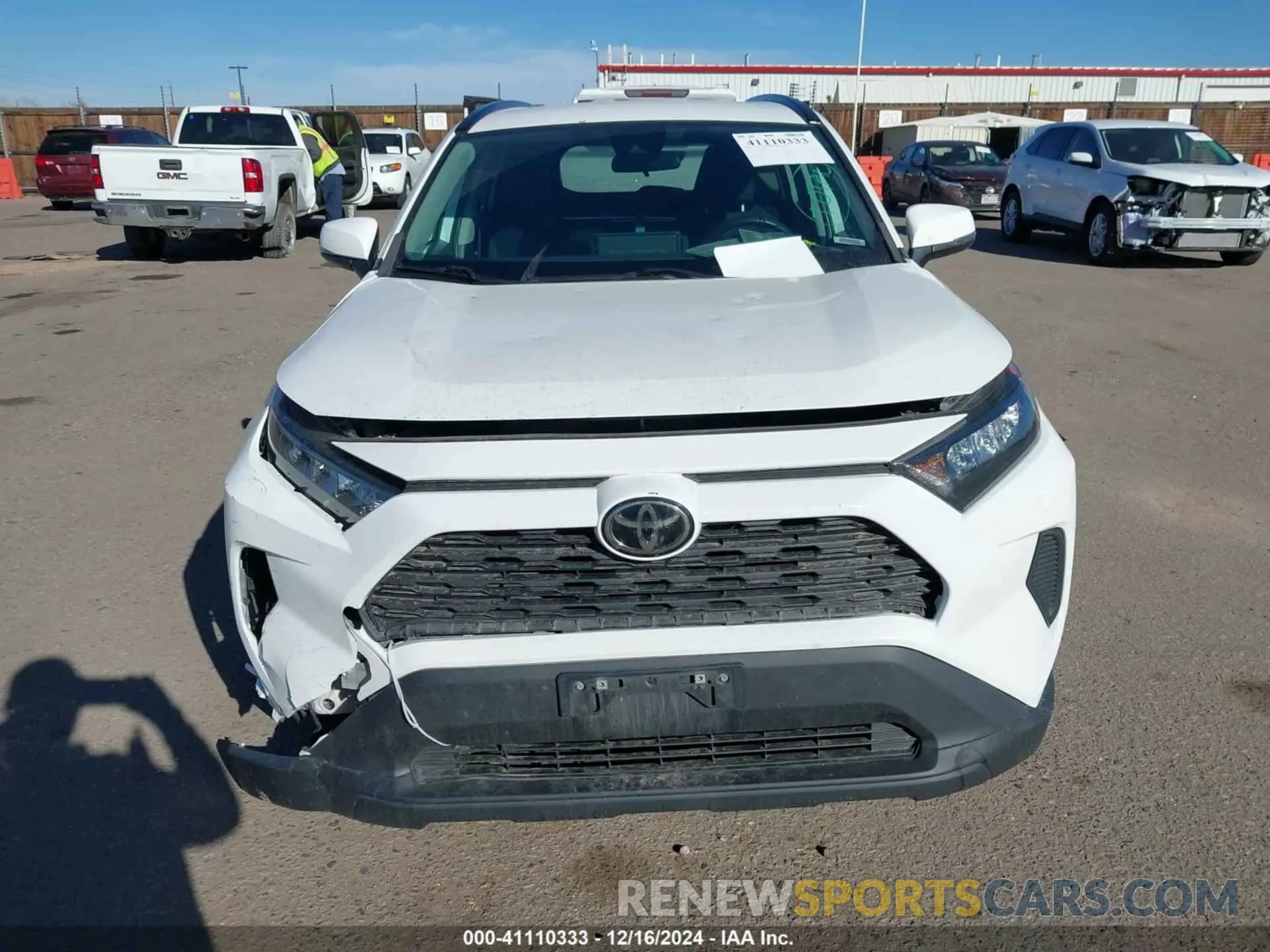 12 Фотография поврежденного автомобиля 2T3G1RFVXMC218274 TOYOTA RAV4 2021