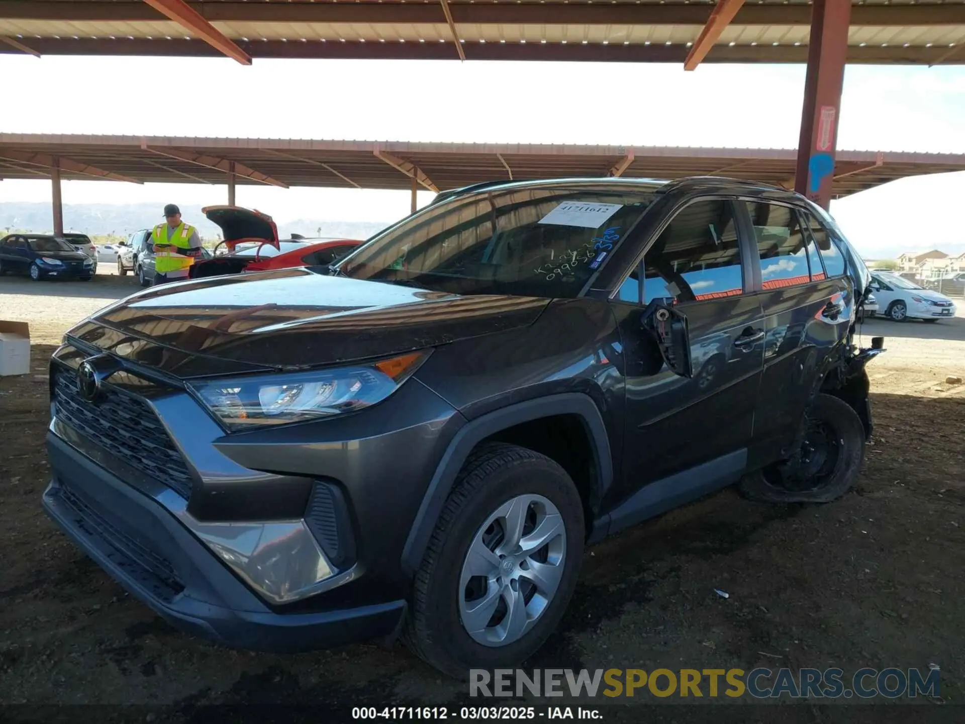 2 Фотография поврежденного автомобиля 2T3H1RFV0MC099056 TOYOTA RAV4 2021