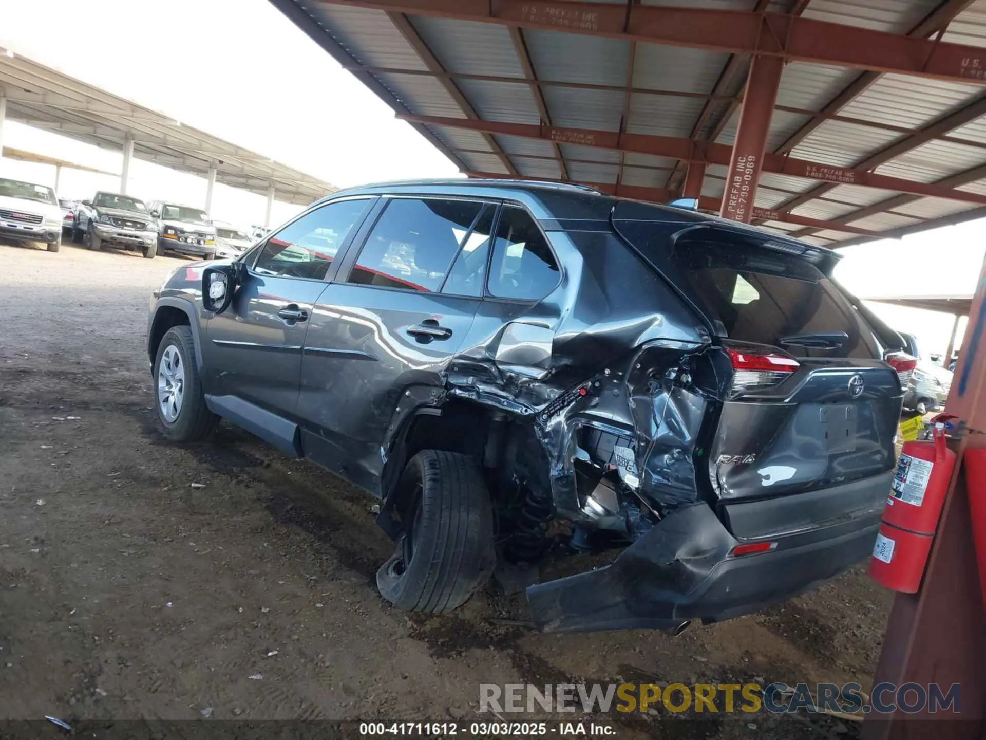 3 Фотография поврежденного автомобиля 2T3H1RFV0MC099056 TOYOTA RAV4 2021