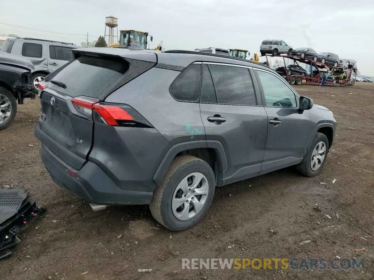3 Photograph of a damaged car 2T3H1RFV0MC115434 TOYOTA RAV4 2021