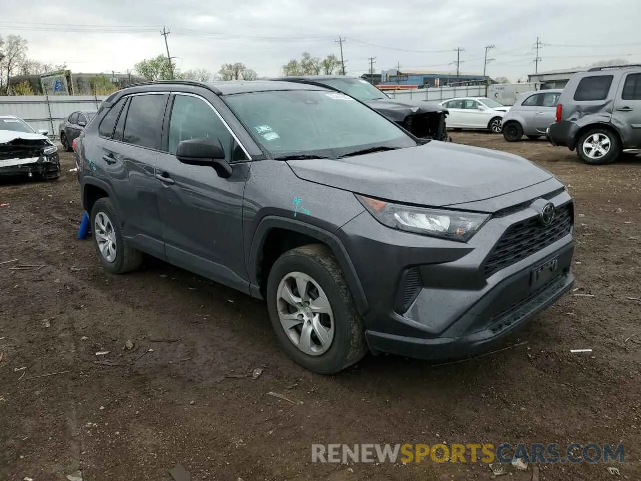 4 Photograph of a damaged car 2T3H1RFV0MC115434 TOYOTA RAV4 2021