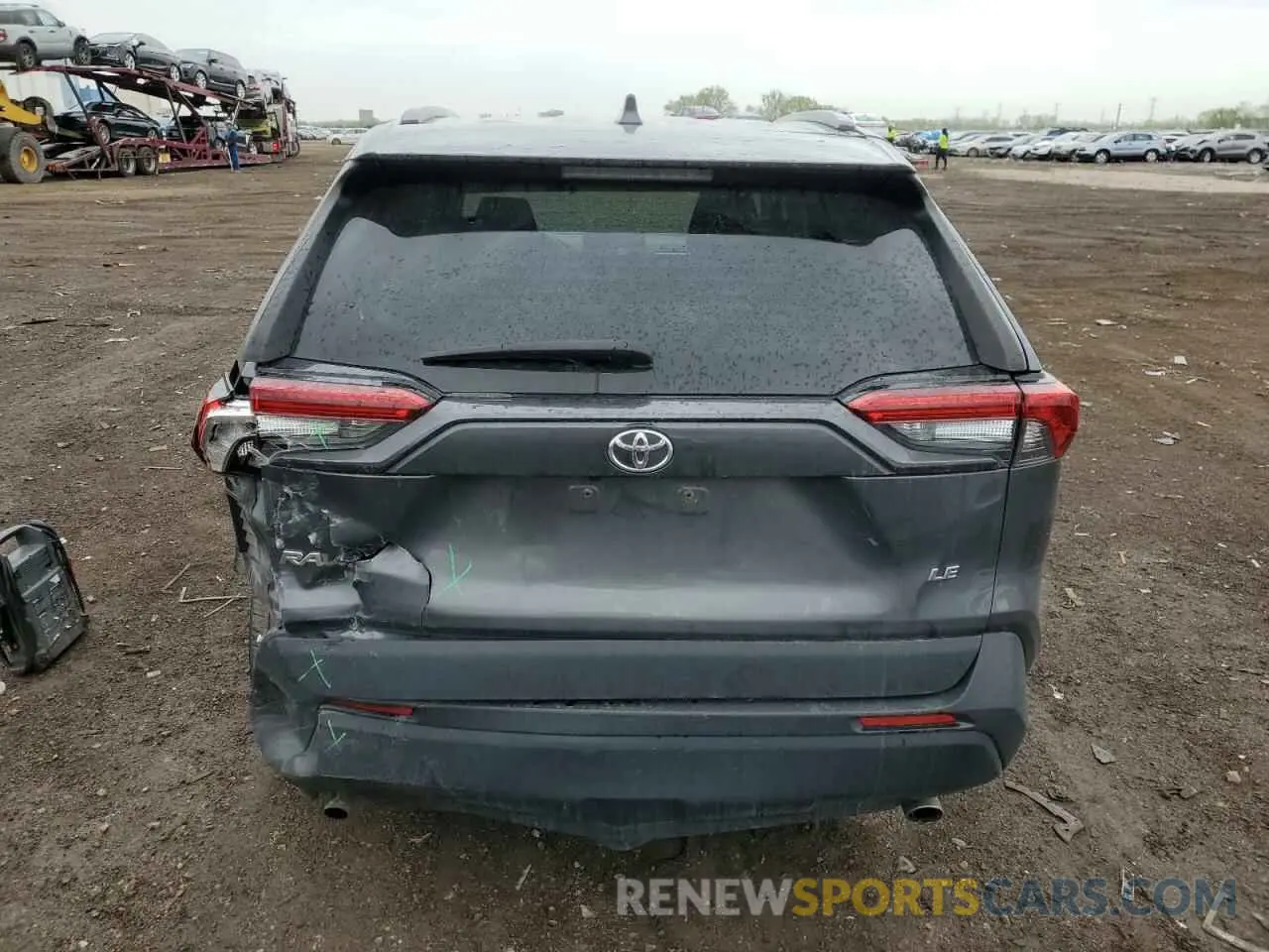 6 Photograph of a damaged car 2T3H1RFV0MC115434 TOYOTA RAV4 2021