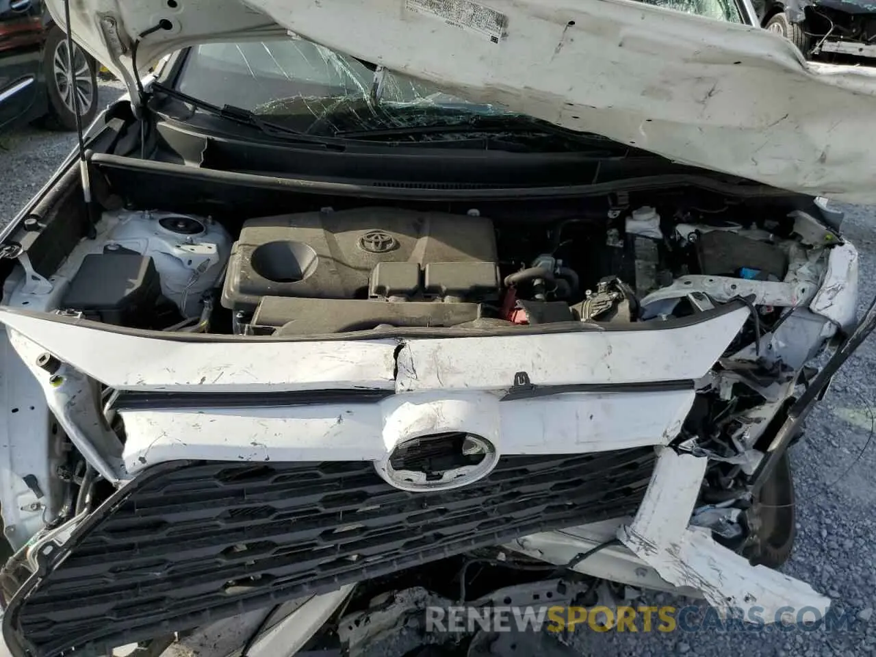 12 Фотография поврежденного автомобиля 2T3H1RFV0MC129771 TOYOTA RAV4 2021