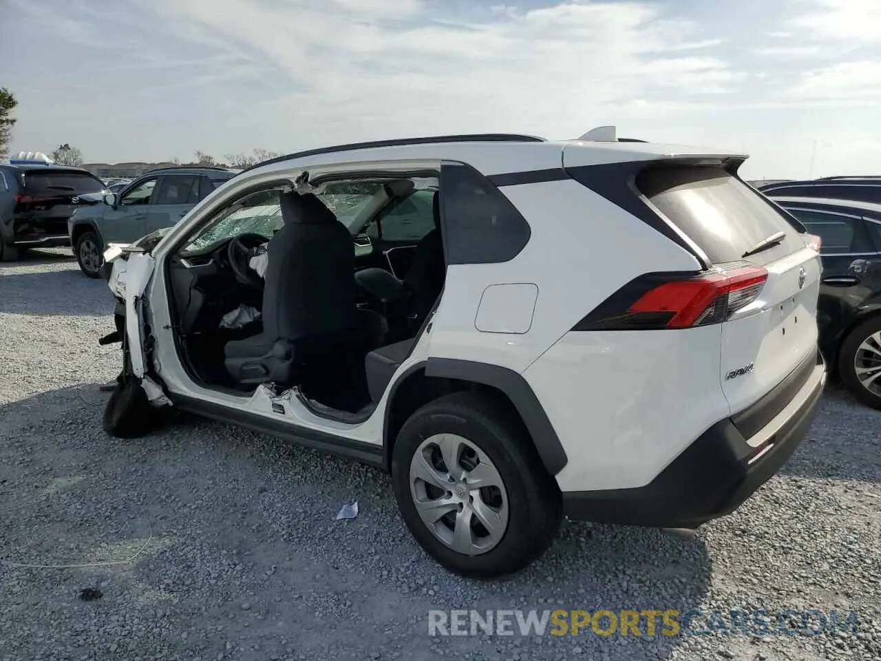2 Фотография поврежденного автомобиля 2T3H1RFV0MC129771 TOYOTA RAV4 2021